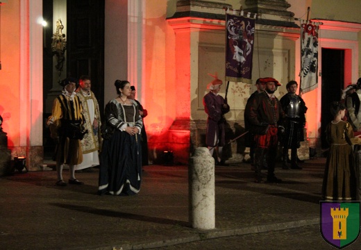 Investitura dei signori - Contrada Castell'Aicardi - Palio delle Contrade di San Secondo Parmense